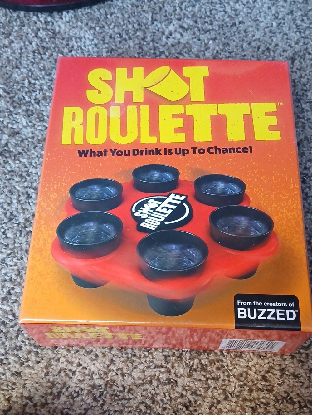 Shot Roulette Party Drinking Game - *NIB